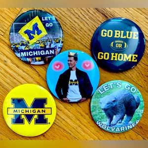 Michigan State Wolverines game day pins